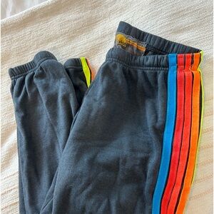 Aviator Nation 5 Stripe Sweatpants
